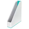 Leitz ajakirjahoidik WOW kahevärviline, lilla, valge, plastik, A4, 73 mm, 272 mm, 318 mm
