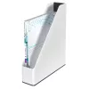Leitz ajakirjahoidja WOW Dual Colour, valge, plastik, A4, 73 mm, 318 mm, 272 mm