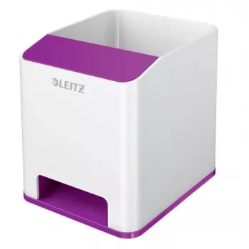 Leitz Sound Pen Holder WOW, lilla, polüstüreen (PS), 90 mm, 101 mm, 100 mm, 140 g