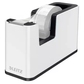 Leitz teibihoidja WOW, 1,9 cm, 33 m, polüstüreen (PS), must, valge, 51 mm, 126 mm