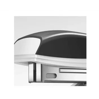Leitz NeXXt WOW Metal Mini klammerdaja, 10 lehte, kollane, P2, metall, plastik, 80 g/m², 3,5 cm