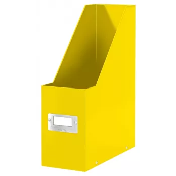 Leitz Click & Store WOW ajakirjahoidik, kollane, kartong, 103 mm, 253 mm, 330 mm, 95 x 245 x 310 mm