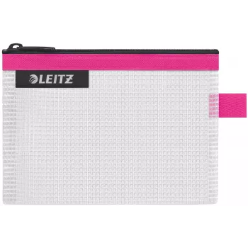 Leitz Travel Pouch veekindel WOW Small, unisex, aksessuaarikott, väike, tõmblukk, veekindel, roosa