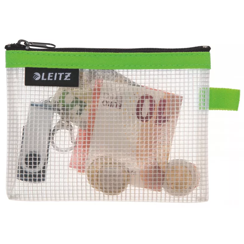 Leitz Travel Pouch veekindel WOW Small, Unisex, Aksessuaarikott, Small, Tõmblukk, Veekindel, Roheline
