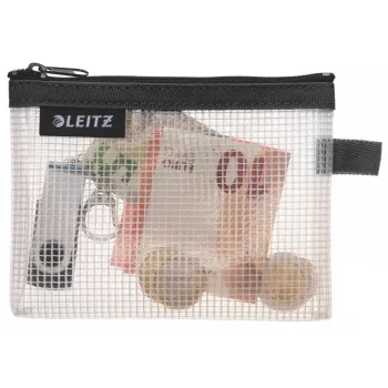 Leitz Travel Pouch water resistant WOW Small, Unisex, Accessory bag, Small, Zipper, Water resistant, Must