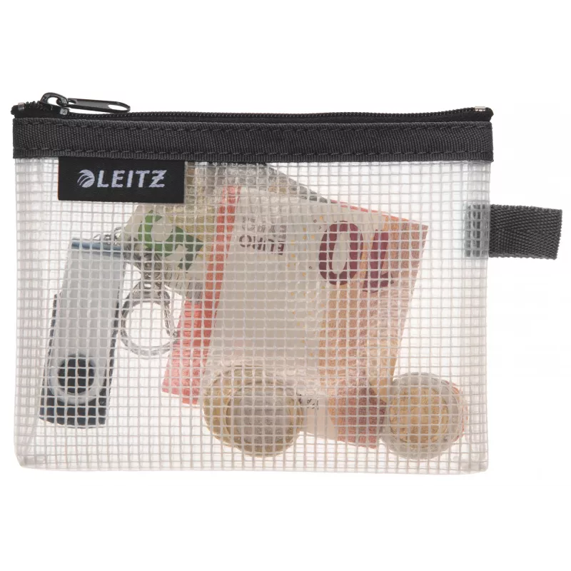 Leitz Travel Pouch water resistant WOW Small, Unisex, Accessory bag, Small, Zipper, Water resistant, Must