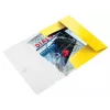 Leitz 3-Flap Folder WOW PP A4, Presentatsioonikaust, A4, Polüpropüleen (PP), Kollane, Portree, 150 lehte