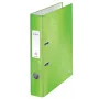 Leitz kangkaust 180° WOW POB/lamineeritud A4/50 mm, A4, D-rõngas, kartong, roheline, 350 lehte, 285 mm