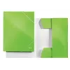 Leitz 3 klapiga kaust WOW Card/POB A4, seinakaust, A4, Polüpropüleen (PP), Roheline, 250 lehte, 80 g/m²