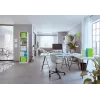 Leitz 3 klapiga kaust WOW Card/POB A4, seinakaust, A4, Polüpropüleen (PP), Roheline, 250 lehte, 80 g/m²
