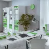 Leitz Ringbinder WOW Lamineeritud A4+ 2DR/25mm, A4+, D-rõngas, Kartong, Roheline, 250 lehte, 80 g/m²