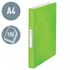 Leitz Ringbinder WOW PP A4 2RR/25mm, A4, ümmargune rõngas, polüpropüleen (PP), roheline, 190 lehte, 80 g/m²