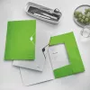Leitz 3-klapiga kaust WOW PP A4, A4, polüpropüleen (PP), roheline, portree, 150 lehte, 80 g/m²