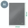 Leitz Notebook WOW A4 ruuduline kõva kaanega 90g/80 lehte, mustriline, roheline, A4, 80 lehte, 80 g/m², ruuduline paber