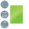 Leitz Notebook WOW A5 joonitud kõva kaanega 90g/80 lehte, muster, roheline, A5, 80 lehte, 80 g/m², joonitud paber