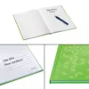 Leitz Notebook WOW A5 joonitud kõva kaanega 90g/80 lehte, muster, roheline, A5, 80 lehte, 80 g/m², joonitud paber