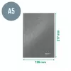 Leitz WOW märkmik A5 ruuduline kõva kaanega, muster, roheline, A5, 80 lehte, 80 g/m², ruuduline paber