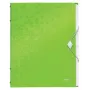 Leitz vaheleheraamat WOW PP 6 vahelehega, tavaline mapp, A4, polüpropüleen (PP), roheline, läikiv, 200 lehte