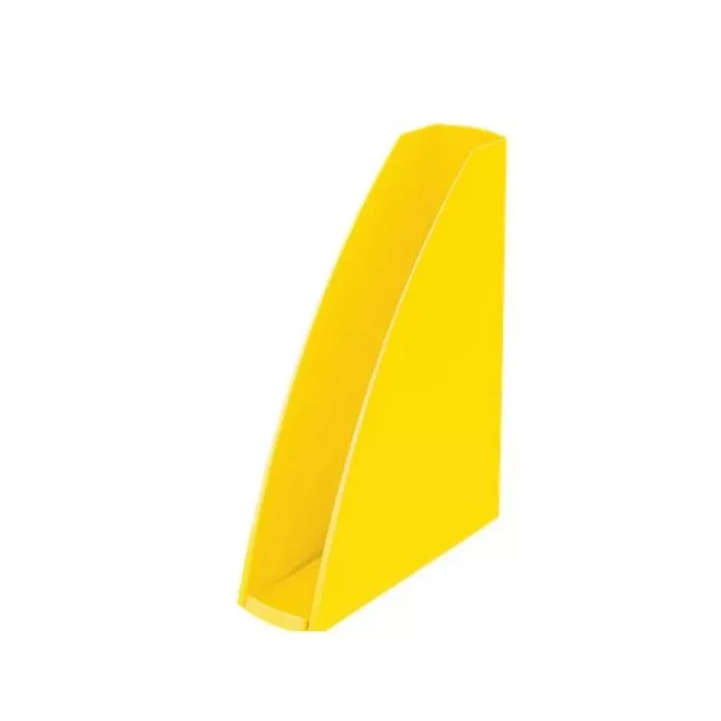 Leitz WOW ajakirjahoidik, kollane, plastik, A4, 75 mm, 258 mm, 312 mm