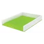 Leitz kirjaalus WOW kahevärviline, plastikust, roheline, valge, A4, A4, 267 mm, 336 mm