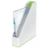 Leitz ajakirjasahtel WOW Dual Colour, roheline, valge, plastist, A4, 73 mm, 318 mm, 272 mm