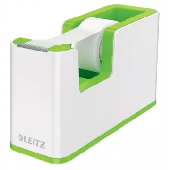 Leitz WOW lindidosaator, 1,9 cm, 33 m, polüstüreen (PS), roheline, valge, 51 mm, 126 mm