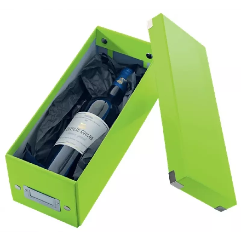 Leitz Click & Store WOW CD-hoidik, roheline, papp, 143 mm, 352 mm, 136 mm, 440 g