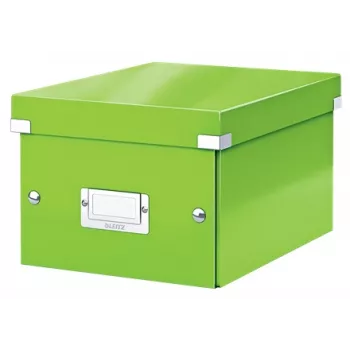 Leitz Click & Store WOW väike hoiukast, Hoiukast, Roheline, Ristkülikukujuline, Papp, Ühevärviline, Siseruumides