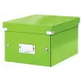 Leitz Click & Store WOW väike hoiukast, Hoiukast, Roheline, Ristkülikukujuline, Papp, Ühevärviline, Siseruumides