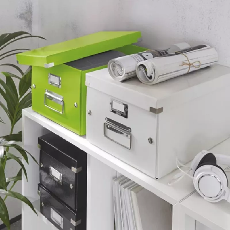 Leitz Click & Store WOW keskmine hoiukast, roheline, kartong, 281 mm, 370 mm, 200 mm, 900 g