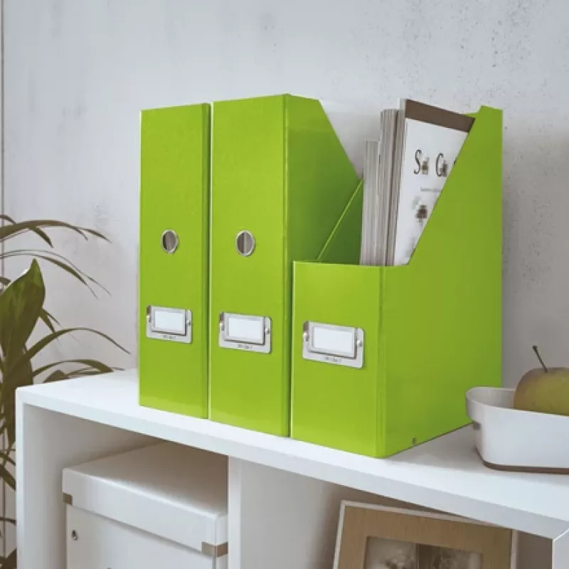 Leitz Click & Store WOW Ajakirjahoidja, Roheline, Kartong, 103 mm, 253 mm, 330 mm, 95 x 245 x 310 mm