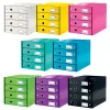 Leitz Click & Store WOW sahtlikapp (4 sahtlit), roheline, kartong, 286 mm, 356 mm, 282 mm