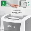 Leitz IQ Autofeed Office 300 automaatne paberipurustaja P5, mikro-purustus, 22 cm, 2 x 15 mm, 60 L, 700 lehte, 55 dB