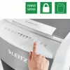 Leitz IQ Autofeed Office 300 automaatne paberipurustaja P5, mikro-purustus, 22 cm, 2 x 15 mm, 60 L, 700 lehte, 55 dB