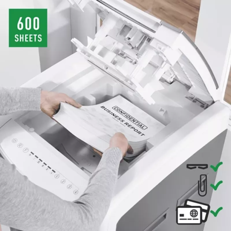 Leitz IQ Autofeed Office Pro 600 automaatne paberipurustaja P4