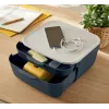 Leitz Cosy sahtlikapp, 2 sahtlit, polüstüreen (PS), must, valge, 1 tk, 251 mm, 143 mm