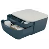 Leitz Cosy sahtlikapp, 2 sahtlit, polüstüreen (PS), must, valge, 1 tk, 251 mm, 143 mm