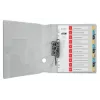 Leitz Cosy 1-10 prinditav register, PP, numbrisakiga register, polüpropüleen (PP), portree, A4 Maxi, 245 mm, 305 mm
