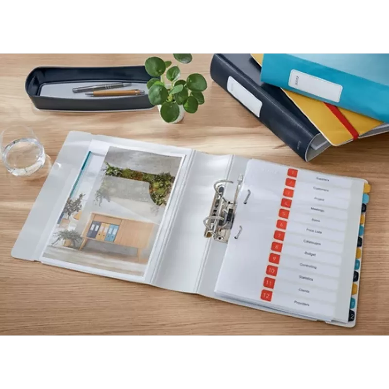 Leitz 180° Active Cosy kiirköitja, 80 mm, A4, Poroloon, Kollane, 500 lehte, 80 g/m², 8,2 cm