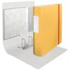 Leitz 180° Active Cosy kiirköitja, 80 mm, A4, Poroloon, Kollane, 500 lehte, 80 g/m², 8,2 cm