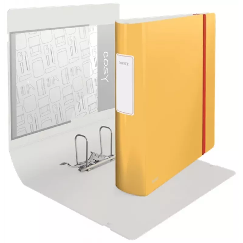 Leitz 180° Active Cosy kiirköitja, 80 mm, A4, Poroloon, Kollane, 500 lehte, 80 g/m², 8,2 cm