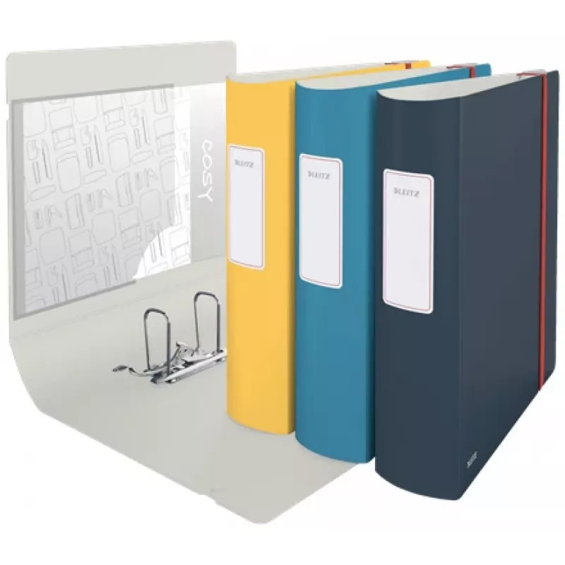 Leitz 180° Active Cosy kiirköitja, 80 mm, A4, Poroloon, Kollane, 500 lehte, 80 g/m², 8,2 cm