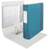 Leitz 180° Active Cosy kangi-kaust, 80 mm, A4, polüvaht, sinine, 500 lehte, 80 g/m², 8,2 cm