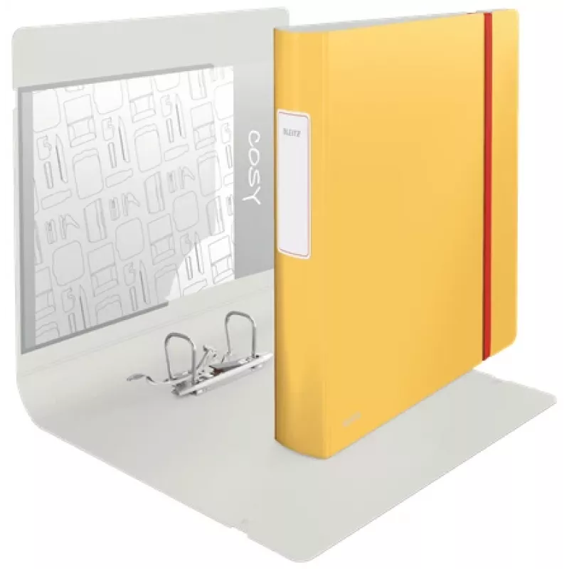 Leitz 180° Active Cosy kangseljarahviir 60 mm, A4, vahtpolümeer, kollane, 350 lehte, 80 g/m², 6,5 cm