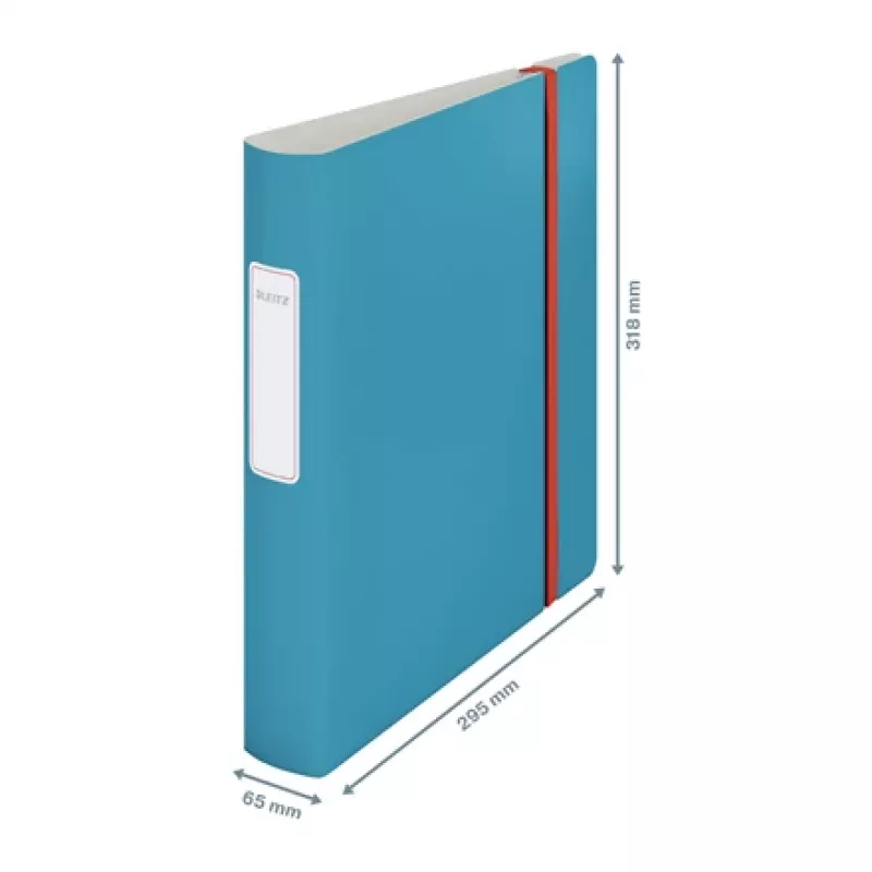Leitz 180° Active Cosy kiirköitja 60 mm, A4, poroloon, sinine, 350 lehte, 80 g/m², 6,5 cm