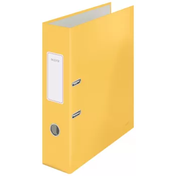 Leitz 180° Cosy kangkaust pehme puutega 80 mm, A4, kartong, kollane, tekstuurpind, 600 lehte, 80 g/m²