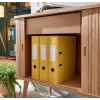 Leitz 180° Cosy kangkaust pehme puutega 80 mm, A4, kartong, kollane, tekstuurpind, 600 lehte, 80 g/m²