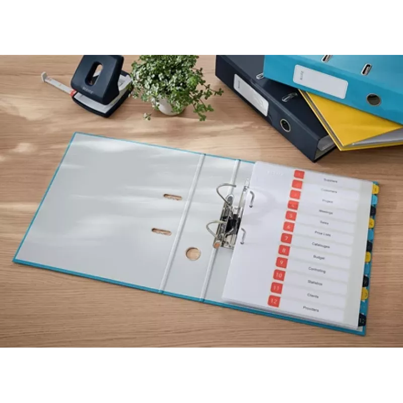 Leitz 180° Cosy kangköitmekaust Soft Touch 80 mm, A4, kartong, sinine, tekstuurpind, 600 lehte, 80 g/m²