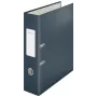Leitz 180° Cosy kangkaust pehme puutega 80 mm, A4, kartong, must, tekstureeritud pind, 600 lehte, 80 g/m²