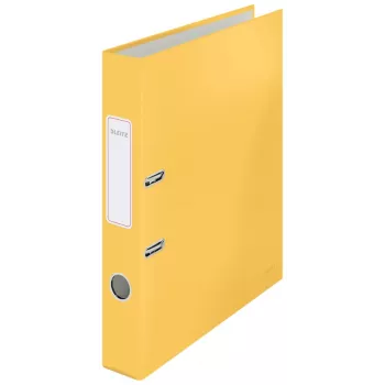 Leitz 180° Cosy pehmepuuteline kiirköitja 50mm, A4, papp, kollane, tekstuurne pind, 350 lehte, 80 g/m²